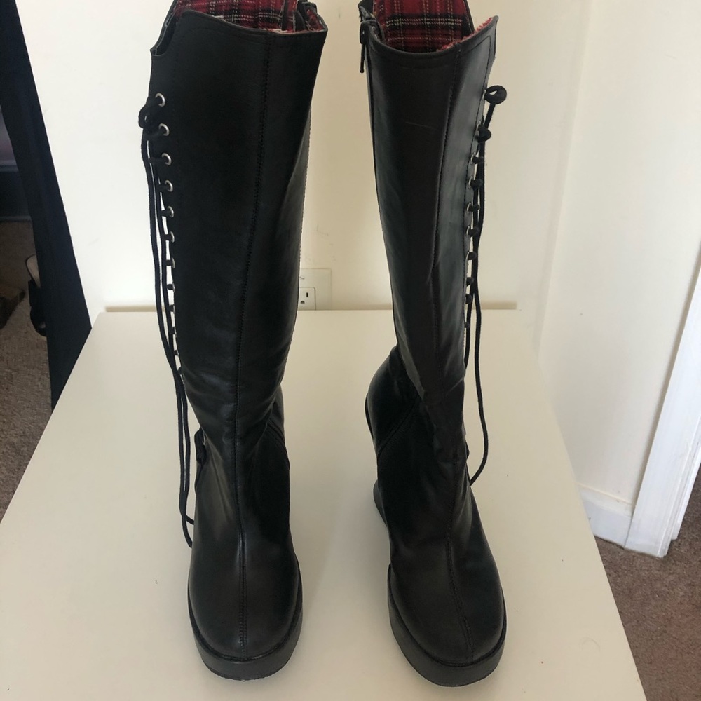 Lolita Knee High Boot by Demonia Shoes